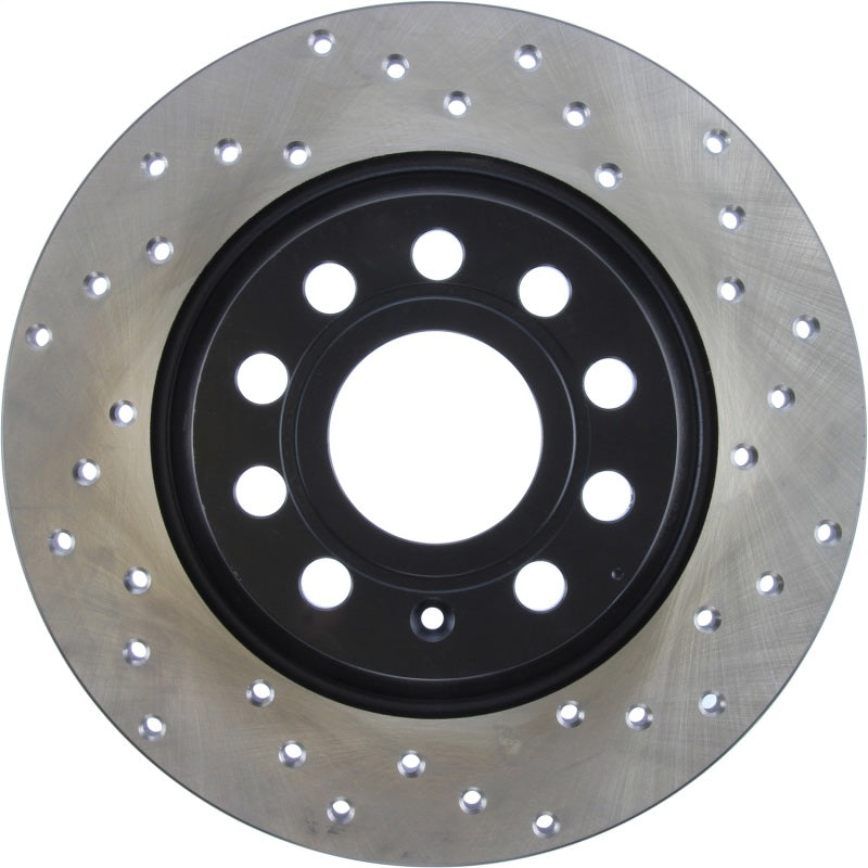 Stoptech 128.33129CL 10-11 & 13 Audi A3 Quattro / 10 VW GTI Mk VI Drilled Left CRYO-STOP Brake Rotor