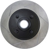 Stoptech 126.61026SR Power Slot 90-93 Ford Mustang 8cy (Exc 93 Cobra Rear Disc) Front Right Slotted Rotor