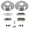 PowerStop K3033-26 11-14 fits Chrysler 200 Rear Z26 Street Warrior Brake Kit