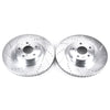 PowerStop fits Saab 05-06 9-2X Front Evolution Drilled & Slotted Rotors - Pair