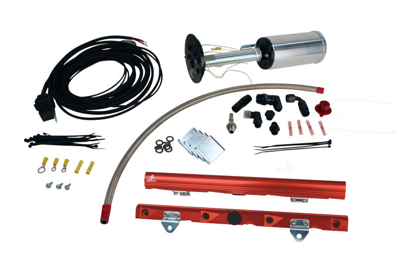 Aeromotive 17186 C6 Corvette Fuel System - Eliminator/LS7 Rails/Wire Kit/Fittin