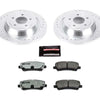 PowerStop K6813-26 15-19 fits Ford Mustang Rear Z26 Street Warrior Brake Kit