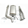 JBA 40-3023 03-06 fits Hummer H2 6.0L 409SS Single Rear Exit Cat-Back Exhaust