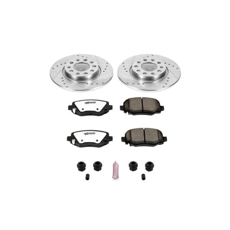 PowerStop K6543-36 15-17 fits Chrysler 200 Rear Z36 Truck & Tow Brake Kit