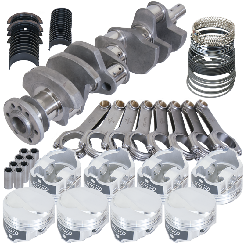 Eagle 11322070 fits Chevy 454 4.000in Crank 6.135in H-Beam 18cc Closed Chamber 4.320in Pistons Rotating Assembly