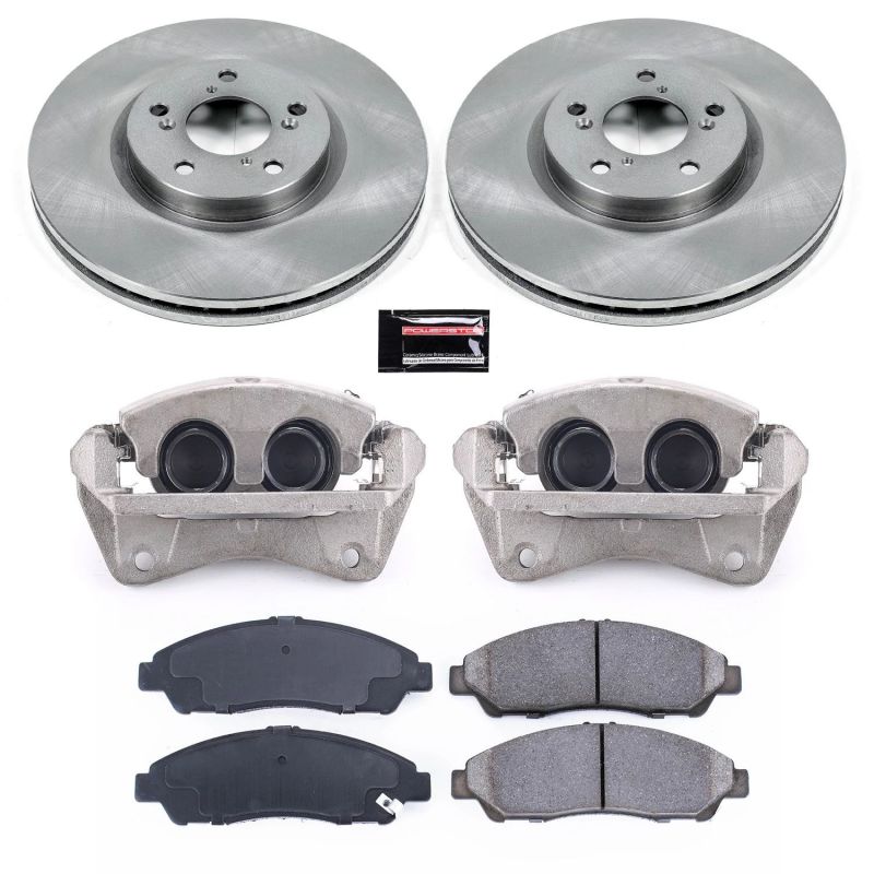 Power Stop KCOE5370A 09-15 fits Honda Pilot Front Autospecialty Kit w/Cals