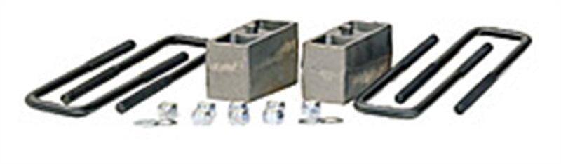 Fabtech FTS21110 GM C/K2500HD 2WD/4WD 1in Rear Leaf Spring Block & U-Bolt Kit