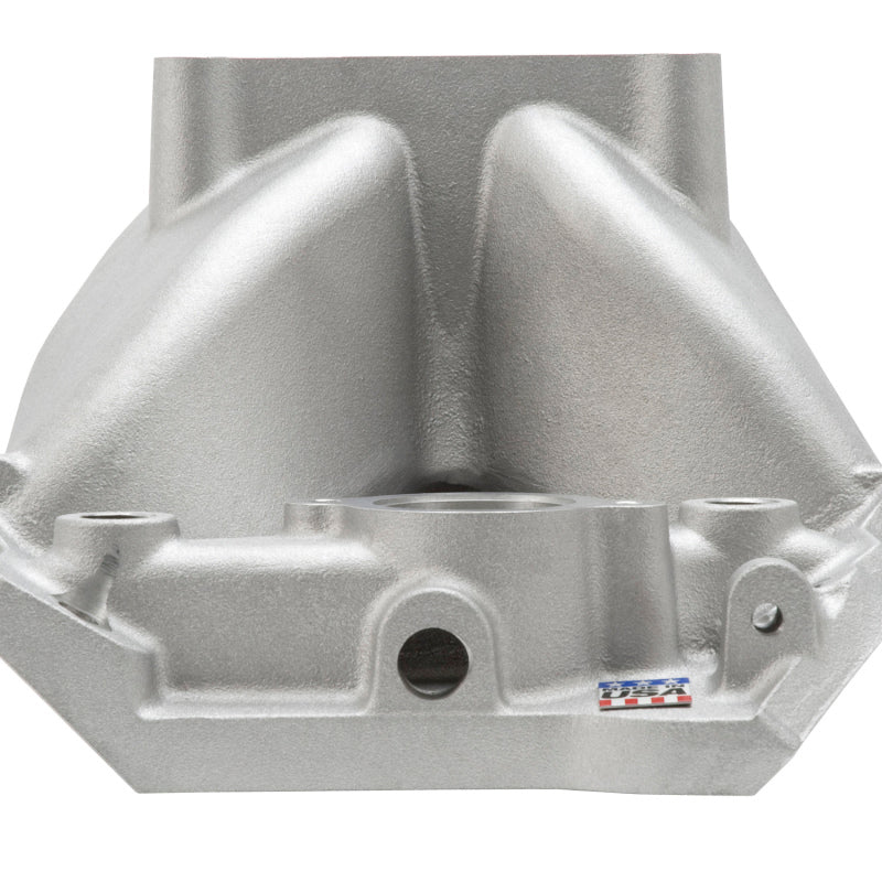 Edelbrock 2895 Manifold fits Chevy BB 9 8 Deck (Short) Super Victor 565 Thick Flange Rect Port Heads