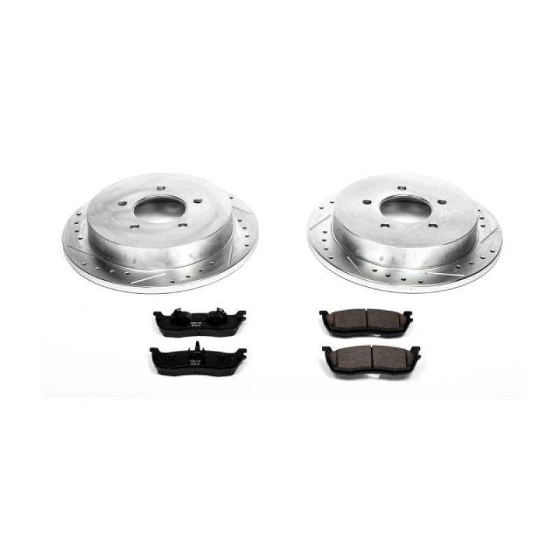 PowerStop K1872 fits Ford 97-00 Expedition Rear Z23 Evolution Sport Brake Kit