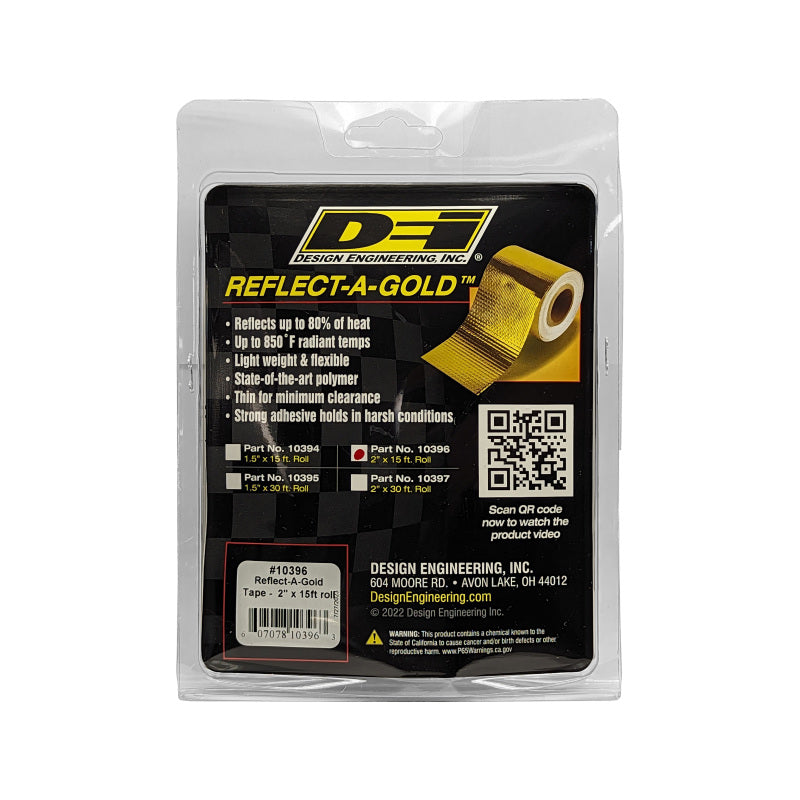 DEI 10396 Reflect-A-GOLD 2in x 15ft Tape Roll