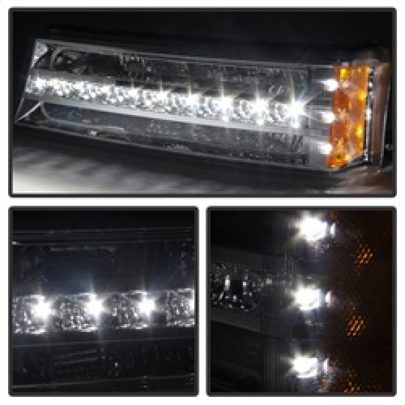9027499 Xtune fits Chevy 03-06 Silverado / Avalanche 02-06 LED Bumper Lights C
