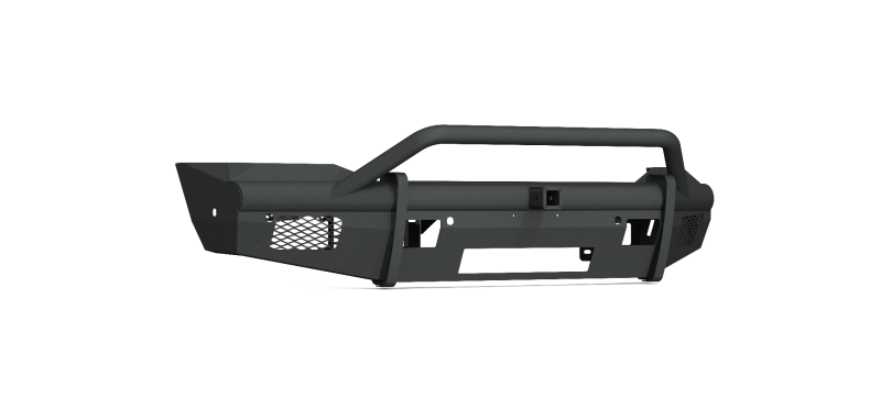 Road Armor 4192VF24B 19-20 Ram 2500 Vaquero Front Bumper w/Pre-Runner Guard/2in Receiver/6 Sensor - Tex Blk