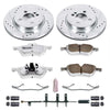 PowerStop K5780-26 07-08 fits Mini Cooper Front Z26 Street Warrior Brake Kit
