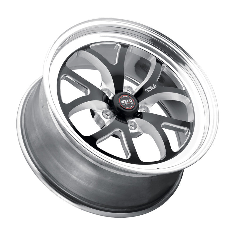 Weld 76LB-512A85A S76 15x12.33 / 5x4.5 BP / 8.5in. BS Black Wheel (Low Pad) - N