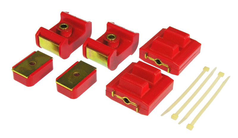 Prothane 1644 fits GM Motor & Trans Mount Kit - Red