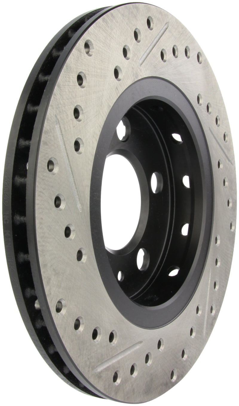 Stoptech 127.33069L Slotted & Drilled Sport Brake Rotor
