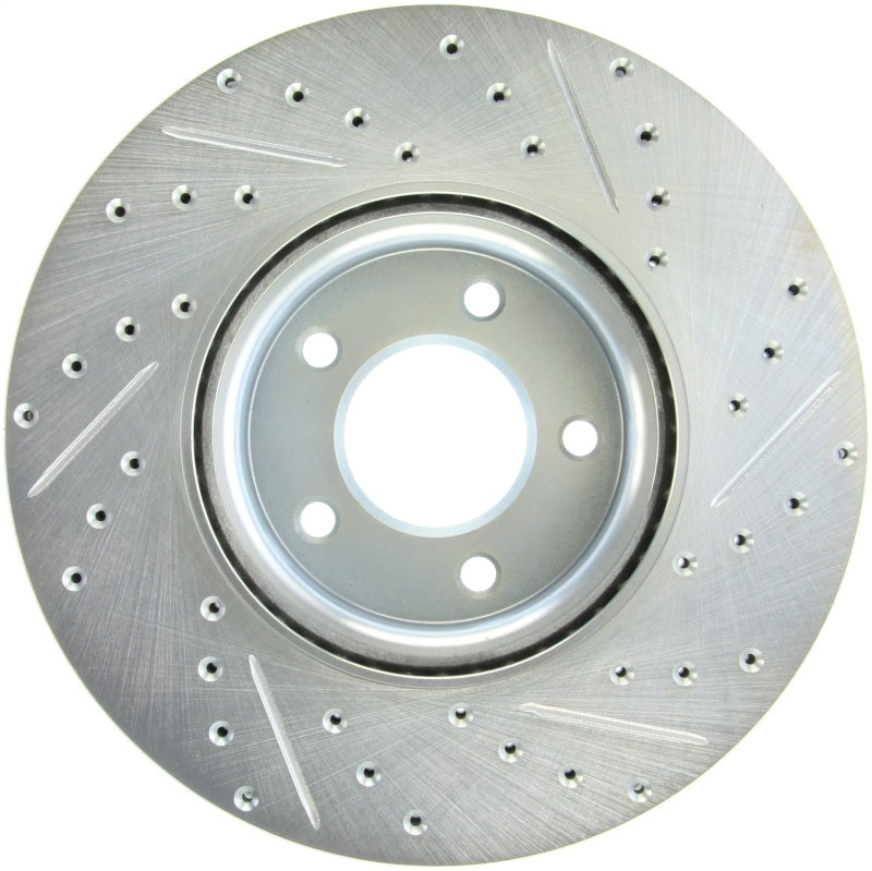 Stoptech 227.45078R 07-13 Mazdaspeed3 Sport Slotted & Drilled Front Right Rotor