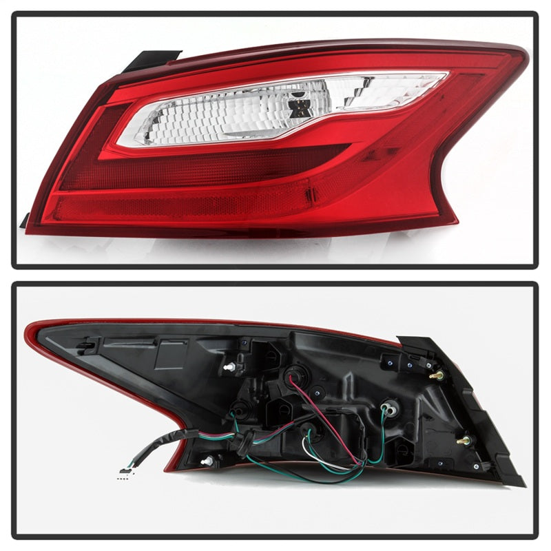 xTune 9943010 16-18 fits Nissan Altima 4DR Passenger Side Tail Light - OEM Outt