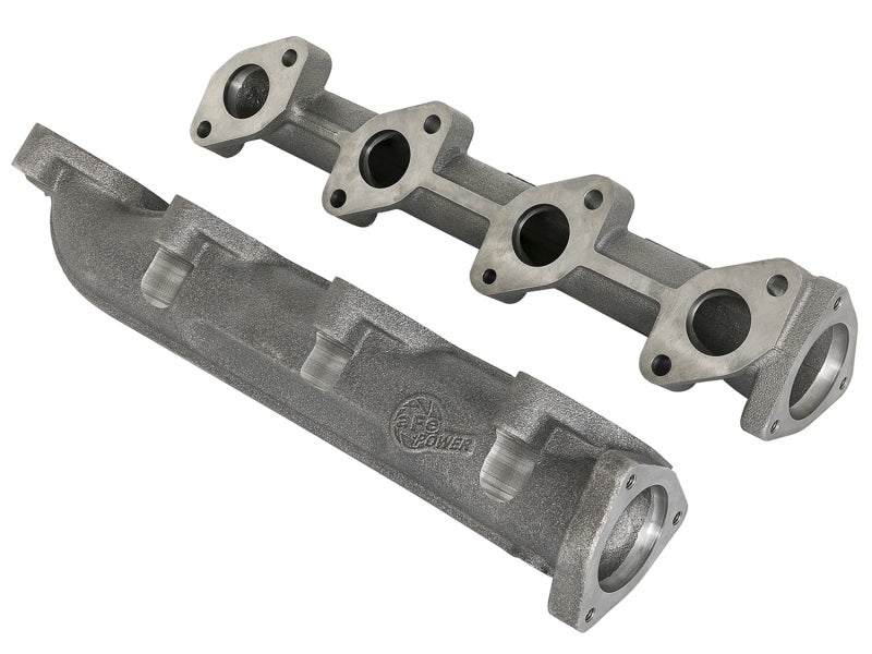 AFE 46-40124 unner Ported Ductile Iron Exhaust Manifold 08-10 fits Ford Diesel