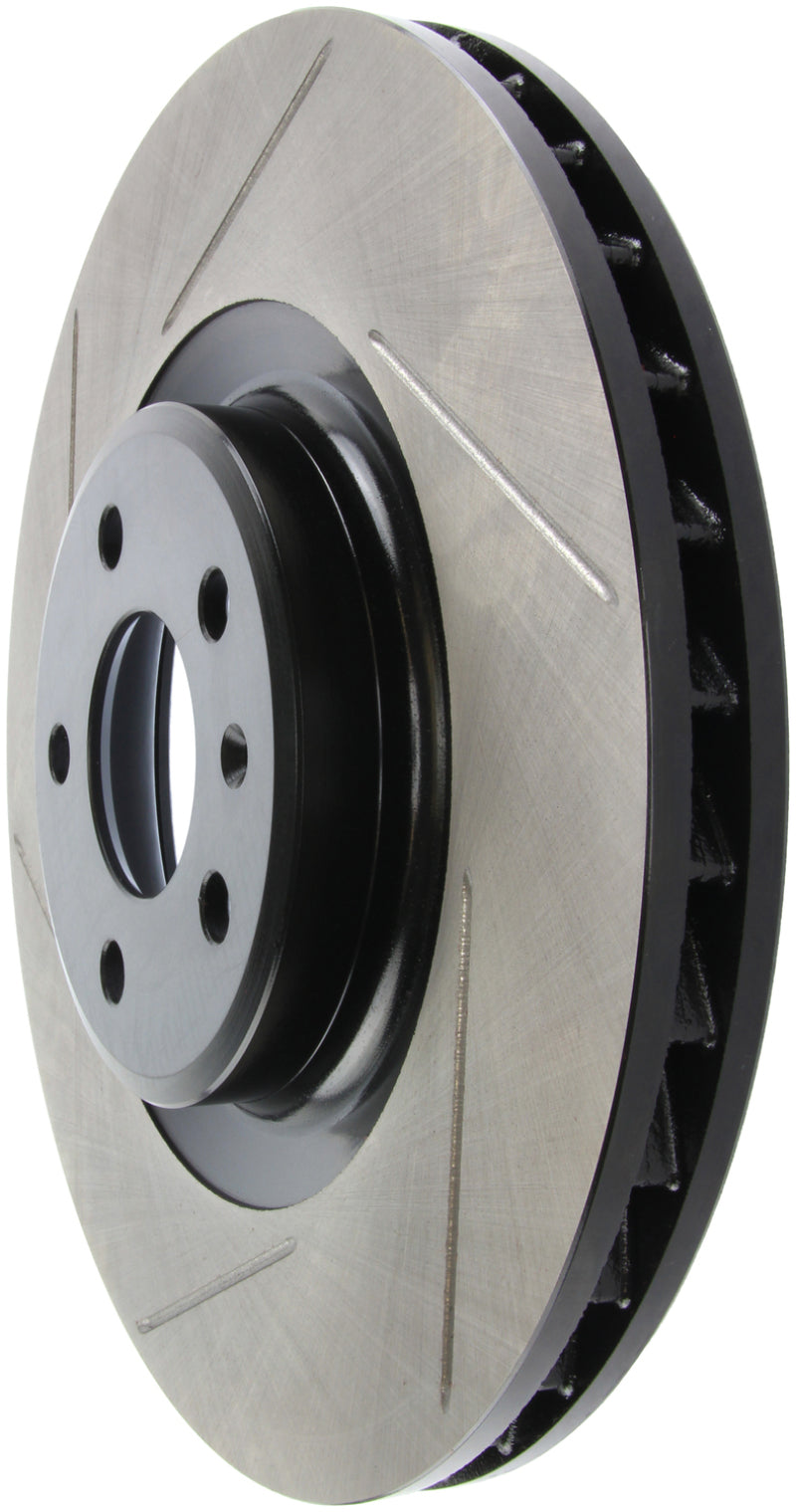 Stoptech 126.33124SR Power Slot 10-6/11 fits Audi S4 / 08-11 S5 Front Right Slotted Rotor