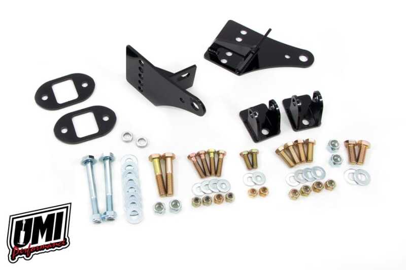 UMI Performance 3049 78-88 fits GM G-Body Rear Coilover Bracket Kit Bolt-In Brac