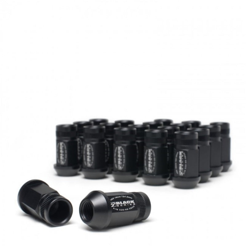 Skunk2 Racing 520-99-0853 Skunk2 12 x 1.5 Forged Lug Nut Set (Black Series) (16 Pcs.)