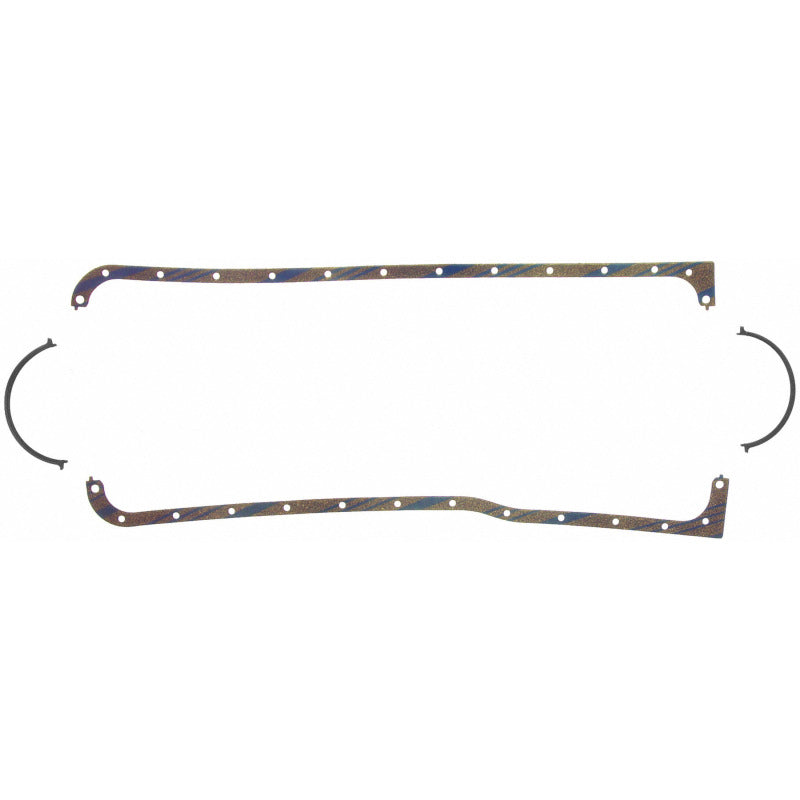 Fel-Pro OS30217C fits Ford Maverick OS 30217 C Engine Oil Pan Gasket Set Blue Stripe cork-rubber
