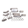 BBK 41065 Vari-Tune Axle Back Exhaust Kit 2 Adjustable Performance Mufflers 2-3
