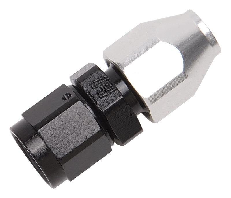 Russell 639213 Performance Black/Silver -6 AN Male 37 Degree to 3/8in Aluminum Tube