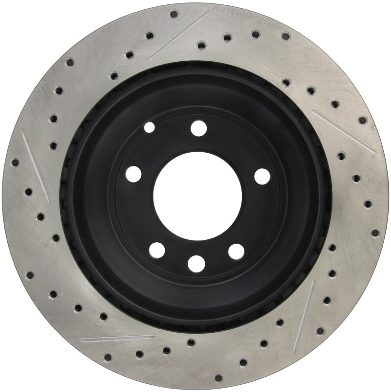 Stoptech 127.33078L Slotted & Drilled Sport Brake Rotor