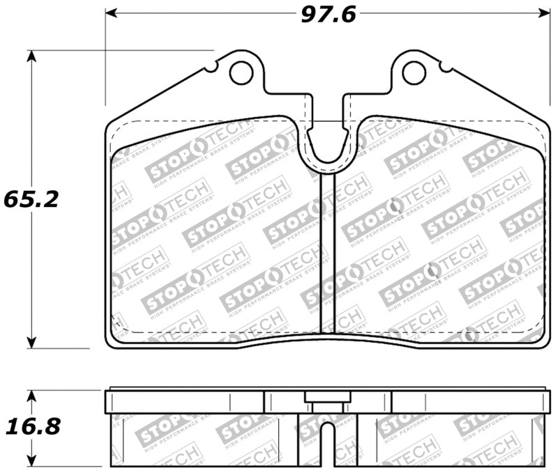 Stoptech 309.0608 Performance Pad