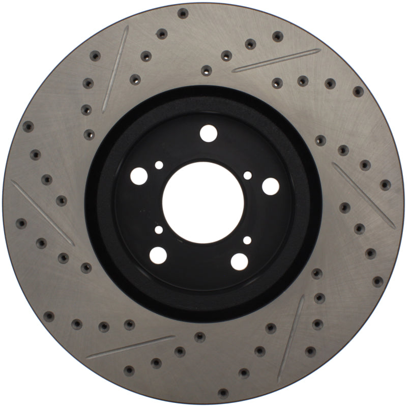 Stoptech 127.40071R 07-08 Acura MDX SportStop Slotted & Drilled Right Front Rotor