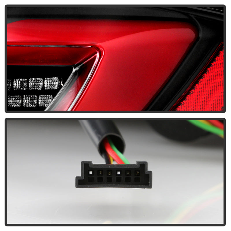 Spyder 5088512 fits BMW 11-17 5 Series F10 F18 M5 Sequential Turn Signal LED Ta