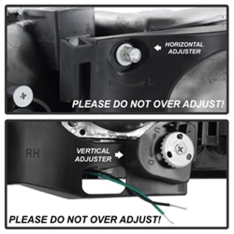 Spyder 5084521 fits GMC 99-06 Sierra 1500/2500/3500 V2 Projector Headlights - D