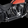 Vance and Hines Vance 47325 & Hines HD Softail 12-17 Shortshots Staggered PCX F