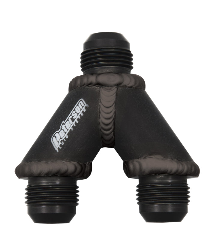 Peterson Fluid Systems 10-1729 Y-Manifold -20AN Male To 12/12