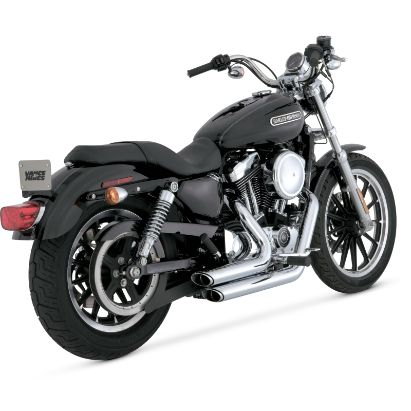 Vance and Hines 17219 Vance & Hines HD Sportster 04-13 Shortshots St Full Sys