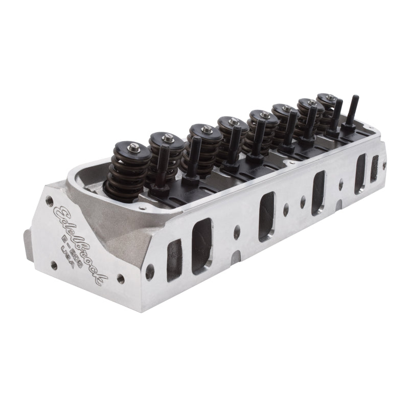 Edelbrock 5028 1Pr SBF Cyl Head E-205 2 08 Intake Complete Complete (Pair) Assembled w/ Springs