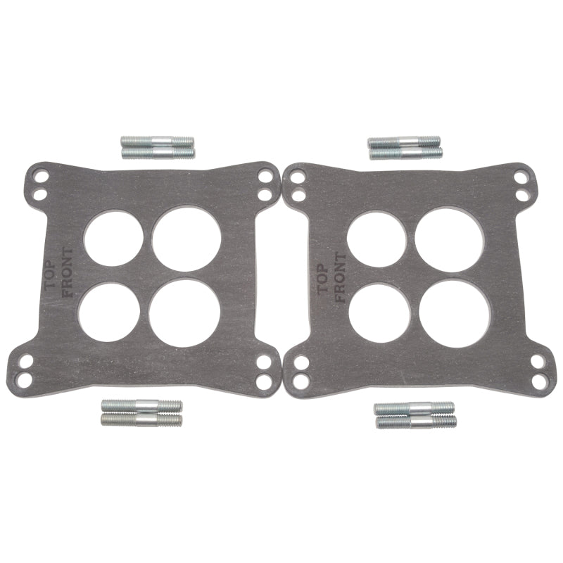 Edelbrock 9267 Dual Quad Insulator Kit (2)