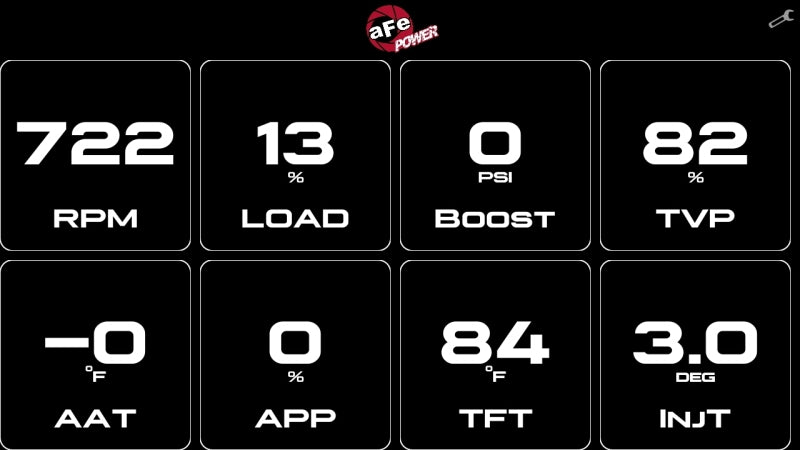 AFE 77-91001 vanced Gauge Display Digital 5.5in Monitor 08-18 fits Dodge/fits R