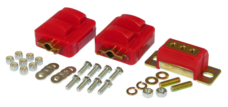 Prothane 3105 fits GM Motor & Trans Mount Kit - Red