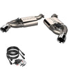 QTP 400116 2016-2024 fits Chevrolet Camaro SS QTP Screamer Axle Back Dual Tip Bumper