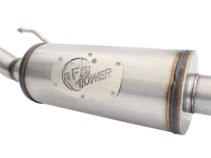 AFE 49-48055 rce XP 2.5in SS-409 Cat-Back Exhaust 07-16 fits Jeep Wrangler (JK)