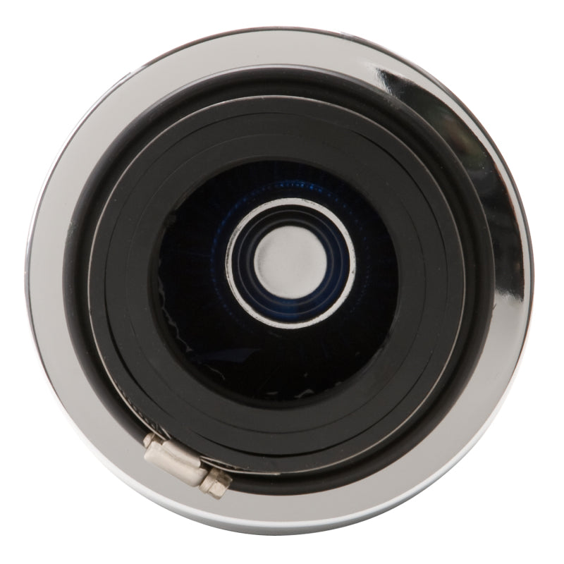 Edelbrock 43693 Air Filter Pro-Flo Series Conical 10In Tall Blue/Chrome