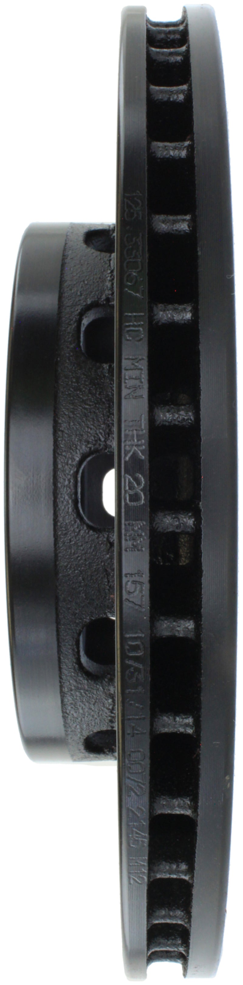 Stoptech 126.33067SL Power Slot 02/99-02 Audi S4 Left Rear Slotted Rotor