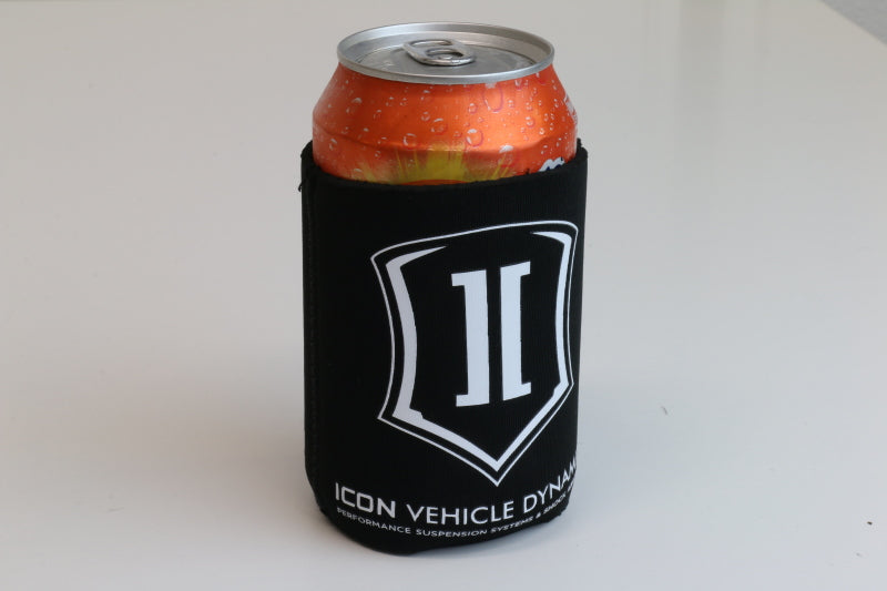 ICON ICON-KOOZIE Black Koozie w/Shield