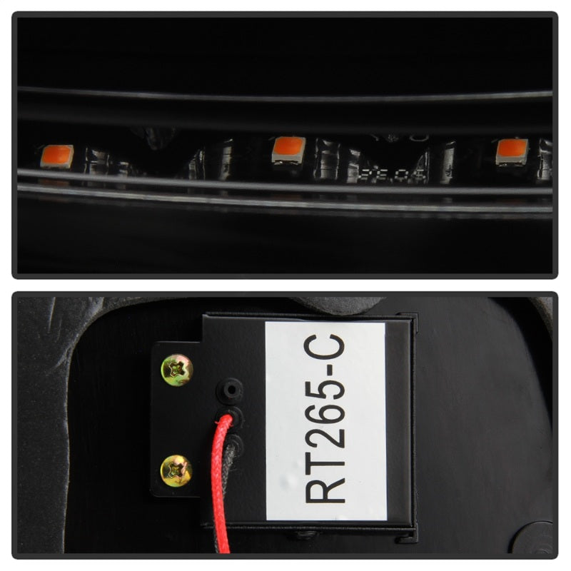 Spyder 5087980 fits Subaru 08-11 Impreza WRX 4DR LED Tail Lights - Black Smoke