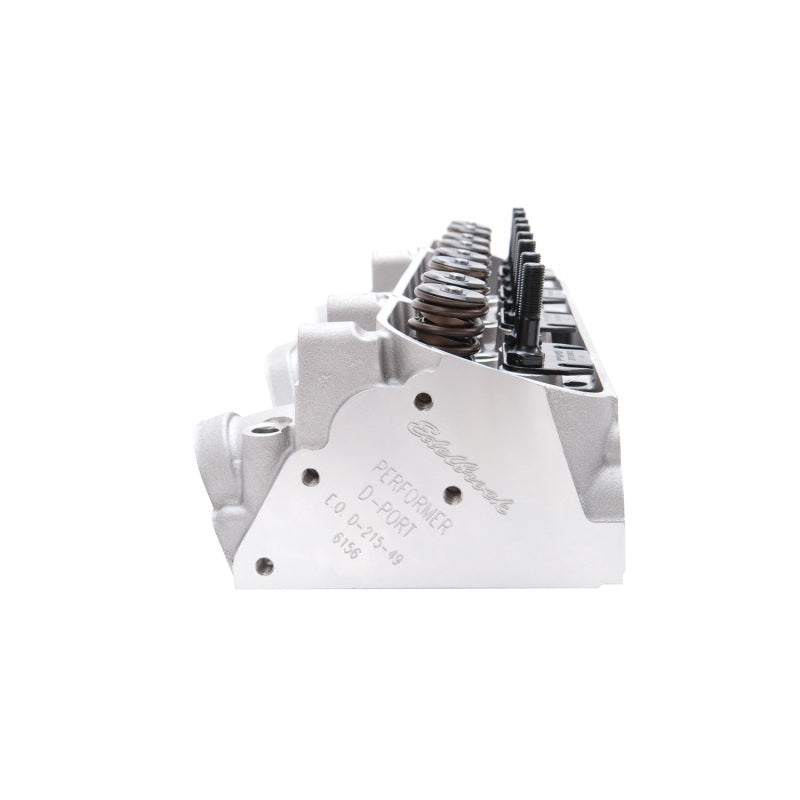 Edelbrock 61575 Cylinder Head fits Pontiac Performer D-Port 87cc Chambers for Hydraulic Roller Cam Complete