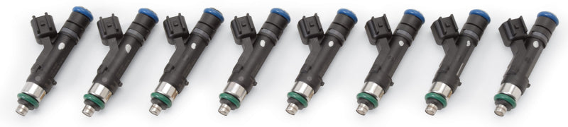 Edelbrock 15807 Fuel Injectors 41 Lb/Hr Ev14 Uscar (Set of Eight)