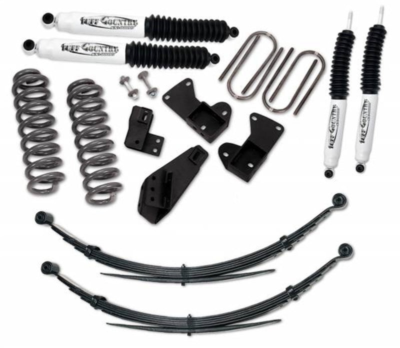 Tuff Country 22814KN 81-96 fits Ford Bronco 4x4 2.5in Performance Lift Kit (SX8000 Shocks)